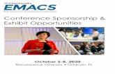 Conference Sponsorship & Exhibit Opportunities ... All exhibitors (including local exhibitors) must