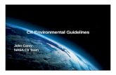 CII Environmental Guidelines - NASA€¦ · 23.06.2011  · CII Environmental Guideline Formulation Collection of existing interface and environmental requirements documentation such