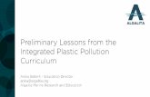 PowerPoint Presentationinternationalmarinedebrisconference.org/wp-content/uploads/2019/0… · PLASTIC POLLUTION CURRICULUM ALGALITA an interdisciplinary approach to environmental