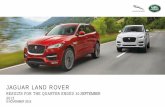 JAGUAR LAND ROVER - Amazon Web Servicescorp-content.tatamotors.com.s3-ap-southeast-1.amazonaws.com/... · Jaguar Land Rover Automotive plc and its direct and indirect subsidiaries