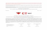 CT REAL ESTATE INVESTMENT TRUST€¦ · the Secretary of CT Real Estate Investment Trust, at 2180 Yonge Street, Toronto, Ontario, M4P 2V8 (telephone: 416-480-8725), and are also available
