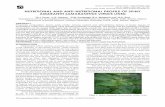 NUTRITIONAL AND ANTI-NUTRITIONAL PROFILE OF SPINY …€¦ · Proximate composition, Amino acids profile, mineral content and antinutritional factors of tender leaves of Amaranthus