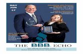 THE ECHO - Better Business Bureau · 2017-05-31 · THE ECHO The official newsletter of the Better Business Bureau of Saskatchewan MAY JUN 17 Advertising with Compass Magazine Our