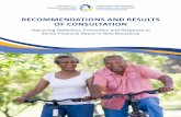 RECOMMENDATIONS AND RESULTS OF CONSULTATION0104.nccdn.net/1_5/090/330/186/Senior-Financial-Abuse... · 2018-06-14 · Abuse in New Brunswick, examined how seniors are often targeted