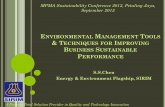ENVIRONMENTAL MANAGEMENT OOLS & T I B S P Sustainability Conf(SIRIM) 120913.pdfISO 14051:2011 Environmental management -- Material flow cost accounting -- General framework Under MFCA,