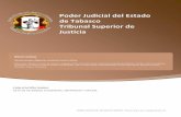 Poder Judicial del Estado de Tabasco Tribunal Superior de Justiciatsj-tabasco.gob.mx/resources/pdf/transparencia/95b9aa3a... · 2016-01-27 · Poder Judicial del Estado de Tabasco