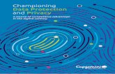 Championing Data Protection and Privacy · 2019-09-26 · California Consumer Protection Act (CCPA) in the United States, the General Data ... Malaysia New Zealand ill of ights of
