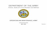 FISCAL YEAR (FY) 2010 BUDGET ESTIMATES · 2019-07-31 · SAG 437 Real Estate Management ... executive agent responsibilities for U.S. European Command (USEUCOM), U.S. Southern Command
