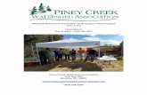 NPS1579 Watershed Association Staff Support …...NPS1579 Watershed Association Staff Support Pilot Program Year 2 of 3 Final Report July 1, 2016 – June 30, 2017 Piney Creek Watershed