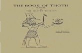 THE BOOK OF THOTH (TAROT) - 100th Monkey Press€¦ · the book of thoth (tarot) the-master