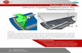Efficient Topology Optimisation for ABAQUS/Standard · 2018-08-14 · 2 Tel +44(0)1926 889300 Email: info@grm-consulting.co.uk Forward Facing Rearward Facing Case Study – Designing