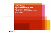 Doing business in Australia - PwCPwC i Contents 1 Introducing Australia 1 2 Foreign investment in Australia 5 3 Structure of business entities 15 4 Australian Securities Exchange (ASX)