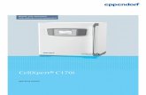 CellXpert C170i - Eppendorf...Operating instructions CellXpert® C170i English (EN) 8 1.3 Symbols used 1.4 Glossary VisioNize-onboard device: Device from Eppendorf, which comes with