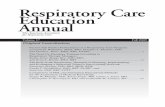 Respiratory Care Education Annual · 2009-10-13 · Respiratory Care Education Annual Volume 18, Fall 2009, 1-10 Factors that Predict Performance in a Respiratory Care Program Leonard