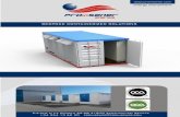 BESPOKE CONTAINERIZED SOLUTIONS · 2016-03-30 · Proinsener containerized units are the perfect solution for large energy storage projects. These units can house any of the latest