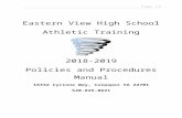 Eastern Guilford High School€¦  · Web viewThe philosophy we are dedicated to is one of student athletes first as well as adherence to the NATA code of ethics and professionalism