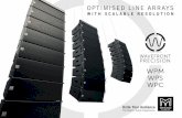 OPTIMISED LINE ARRAYS - Martin Audio...speaker Front Row Mix Position Back row Four Box Resolution 4 Top Boxes to 1 Amp Channel Two Box Resolution 2 Top Boxes to 1 Amp Channel One