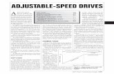 ADJUSTABLE-SPEED DRIVES · 2004-02-25 · 1997 Power Transmission Design A39 A djustable-speed drives adjust the speed of a driven shaft to a speed selected by an operator or by an