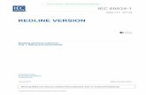 REDLINE VERSION - Welcome to the IEC Webstoreed13.0... · 2017-05-10 · IEC 60034-1:2017 RLV IEC 2017 – 7 – INTERNATIONAL ELECTROTECHNICAL COMMISSION _____ ROTATING ELECTRICAL
