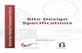 Site Design Specifications - Bryan, Texas...Texas Department of Transportation Standard Specifications for Construction of Highways, Streets and Bridges, 1993 Edition, Item 316. If