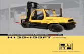 Sit-Down, Counterbalanced IC, Pneumatic Tire Line H135 ... · Hydrostatic Steer Axle The Hyster designed cast ductile iron steer axle with transverse, double-acting hydraulic cylinder,