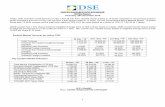 DAR ES SALAAM STOCK EXCHANGE Market Report …DAR ES SALAAM STOCK EXCHANGE Market Report Thursday, 29th December 2016 Today, DSE recorded a total turnover of TZS 1,423.78 mln from