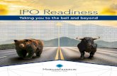 IPO Readiness€¦ · IPO Readiness Assessment Our IPO readiness assessment focuses on both registration statement and public company readiness, applying a structured methodology