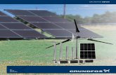 grundfos SQFLEX · The SQFlex battery backup system ena-bles SQFlex Solar to operate just like any traditional closed water supply system powered by the mains supply, providing water