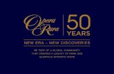 NEW ERA – NEW DISCOVERIES - Opera Rara · OPERA RARA: NEW ERA - NEW DISCOVERIES REDISCOVERING, RESTORING, RECORDING AND PERFORMING THE FORGOTTEN OPERATIC HERITAGE OF THE 19TH AND