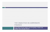 THE$OBJECTIVE$IN$CORPORATE$ FINANCE$people.stern.nyu.edu/adamodar/pdfiles/acf4E/webcastslides/session2.pdfThe Investment Decision Invest in assets that earn a return greater than the