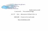Advan… · Web viewAdvanced Level Training. CCT in Anaesthetics. 2010 Curriculum. Guidebook. Contents. Message from the Training Programme Director. …