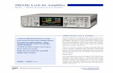 500 kHz Lock-In Amplifier - Stanford Research Systems · SR860 500 kHz Lock-In Amplifier Superb performance. Outstanding value. They’re what you’ve come to expect from a Stanford