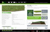 ARTIFICIAL GRASS SYNRye 244 SYNRye 244 - SYNLawn Bay Area · ARTIFICIAL GRASS SYNRye 244 SYNRye 244 LANDSCAPE PLAY ROOFTOP GOLF with patented HeatBlock™ Technology 20% Cooler ‘locks-in’