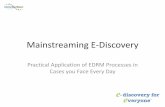 Practical Application of EDRM Processes in Cases you Face …litigationparalegals.net/Documents/PowerPoint.pdf · 2012-01-25 · Practical Application of EDRM Processes in Cases you