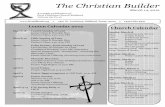 The Christian Builder - Clover Sitesstorage.cloversites.com/firstchristianchurch12/documents/3-14-12grayscale.pdf · The Christian Builder March 14, 2012 A weekly publication of First
