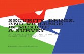 SECURITY, DRUGS, AND VIOLENCE IN MEXICO: A SURVEYSECURITY, DRUGS, AND VIOLENCE IN MEXICO: A SURVEY ... Eduardo Guerrero-Gutiérrez. This survey has been carried out for the seventh