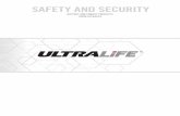SAFETY AND SECURITY - Ultralife Corporation...security and home automation (high capacity) Early 2000s ULTRALIFE participated in the Land Warrior US Army Programme, developing a range