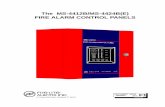 The MS-4412B/MS-4424B(E) FIRE ALARM …alarmhow.net/manuals/Fire-Lite/Fire Panels/MS4412B-4424B...transmission wiring, communications, signaling, and/or power. If detectors are not
