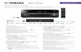 RX-V2085 NEW PRODUCT BULLETIN - Abt Electronics*Compared to power consumption when ECO mode is off (Yamaha measurement) ... (MusicCast SUB 100) NEW • MusicCast for audio enjoyment