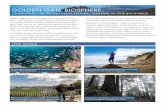 GOLDEN GATE BIOSPHERE · 2018-05-30 · GOLDEN GATE BIOSPHERE Boundary extends to the 200 nm limit of the US Exclusive Economic Zone ACR Audubon Canyon Ranch BMR Bodega Marine Reserve