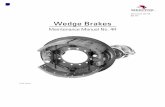 Wedge Brakes - AxleTech · Service Notes -2. Service Notes. This publication provides maintenance and service procedures for Meritor’s Meritor wedge brakes. The information contained