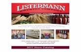 Home brewing • Wine making...2017 Store Catalog Home brewing • Wine making Cincinnati’s largest homebrew shop. Serving all your brewing and wine making needs since 1995. 1621
