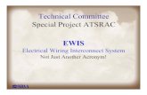 Technical Committee Special Project ATSRAC · FAA and industry implement an “EWIS Awareness” program to effect cultural change Rationale – The aircraft evaluations support the