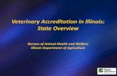 Veterinary Accreditation in Illinois: State Overview...Veterinary Accreditation in Illinois: State Overview Bureau of Animal Health and Welfare Illinois Department of Agriculture .