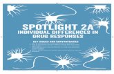 Spotlight 2A - SAGE Publications LtdINDIVIDUAL DIFFERENCES IN DRUG RESPONSES 67 required in elderly than young people to achieve sedat-ive effects (Albrecht et al., 1999). Aging is