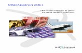 MSC.Nastran 2001mscsoftware.co.kr/upfile/pro_pdf/132_Nastran_2001_new.pdf · 2019-05-08 · 2 MSC.Nastran 2001 Update Information v The goal of this release of MSC.Nastran is to increase