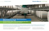 Revolutionising Newspaper Manufacturing - Kardex Mlog€¦ · Kardex Mlog has worked closely with Newsprinters and manroland to deliver an automated storage and retrieval system at