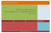 Oracle Business Intelligence Applications · Configure Master/Work repository connection with ODI ..... 84 . Oracle Business Intelligence Applications Installation and Configuration