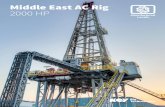 Middle East AC Rig 2000 HP - National Oilwell Varco...It minimizes rig move time tremendously (release to spud in can be done in 24hrs or less). The low pressure in the tires allows