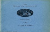 Bank of England Archive (G15/634)€¦ · BANK OF ENGLAND HISTORY AND FUNCTIONS PRINTED BY GORDON CHALMERS FORTIN AT THE BANK OF ENGLAND PRINTING WORKS DEBDEN LOUGHTON ESSEX. 1970